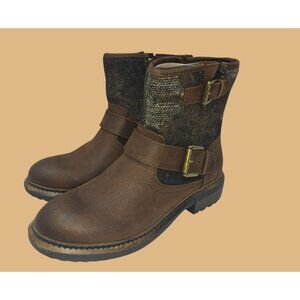 White Mountain Womens Carlin Brown Boots 6M